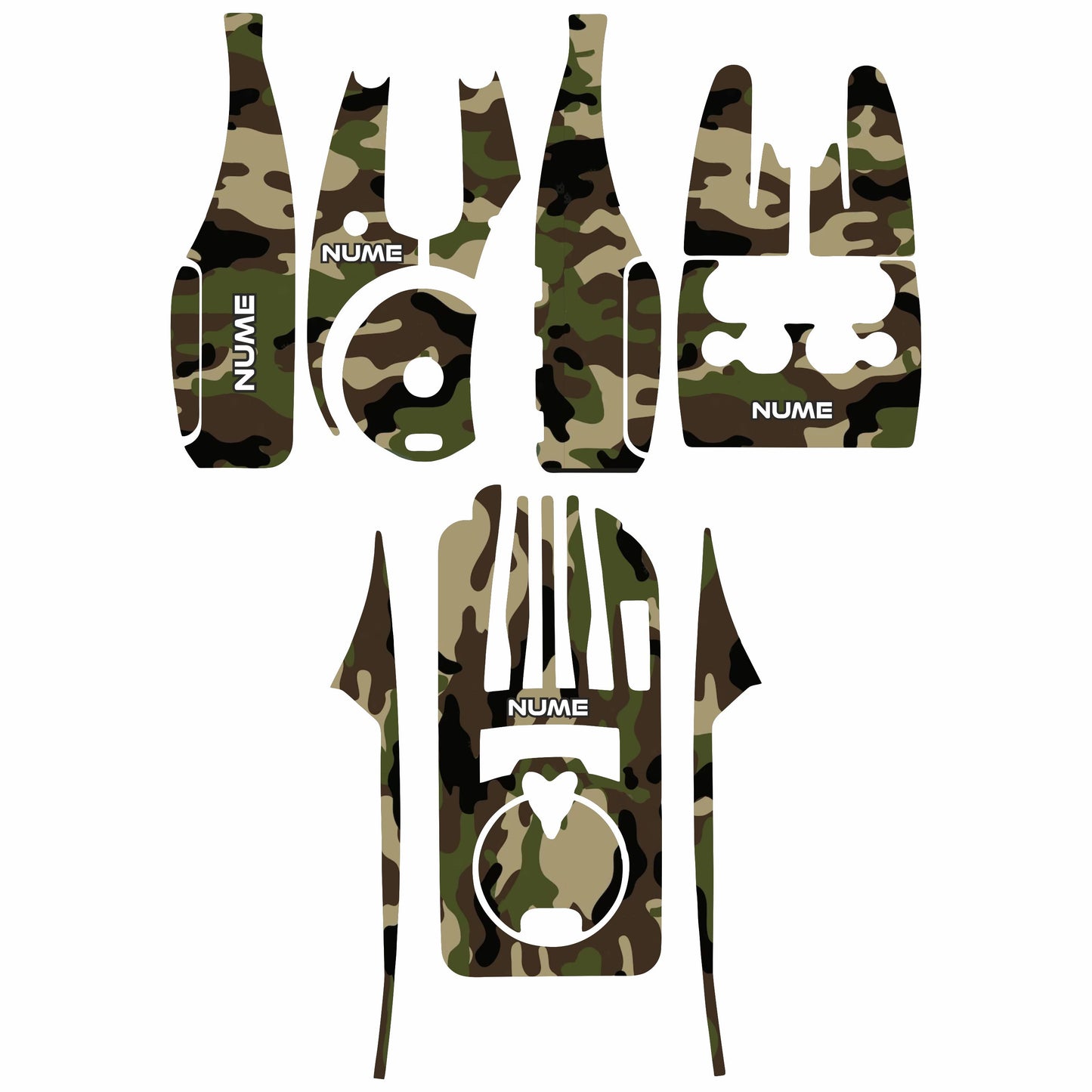 Fox stickers Micron RX+ Personalized Camo 4+1