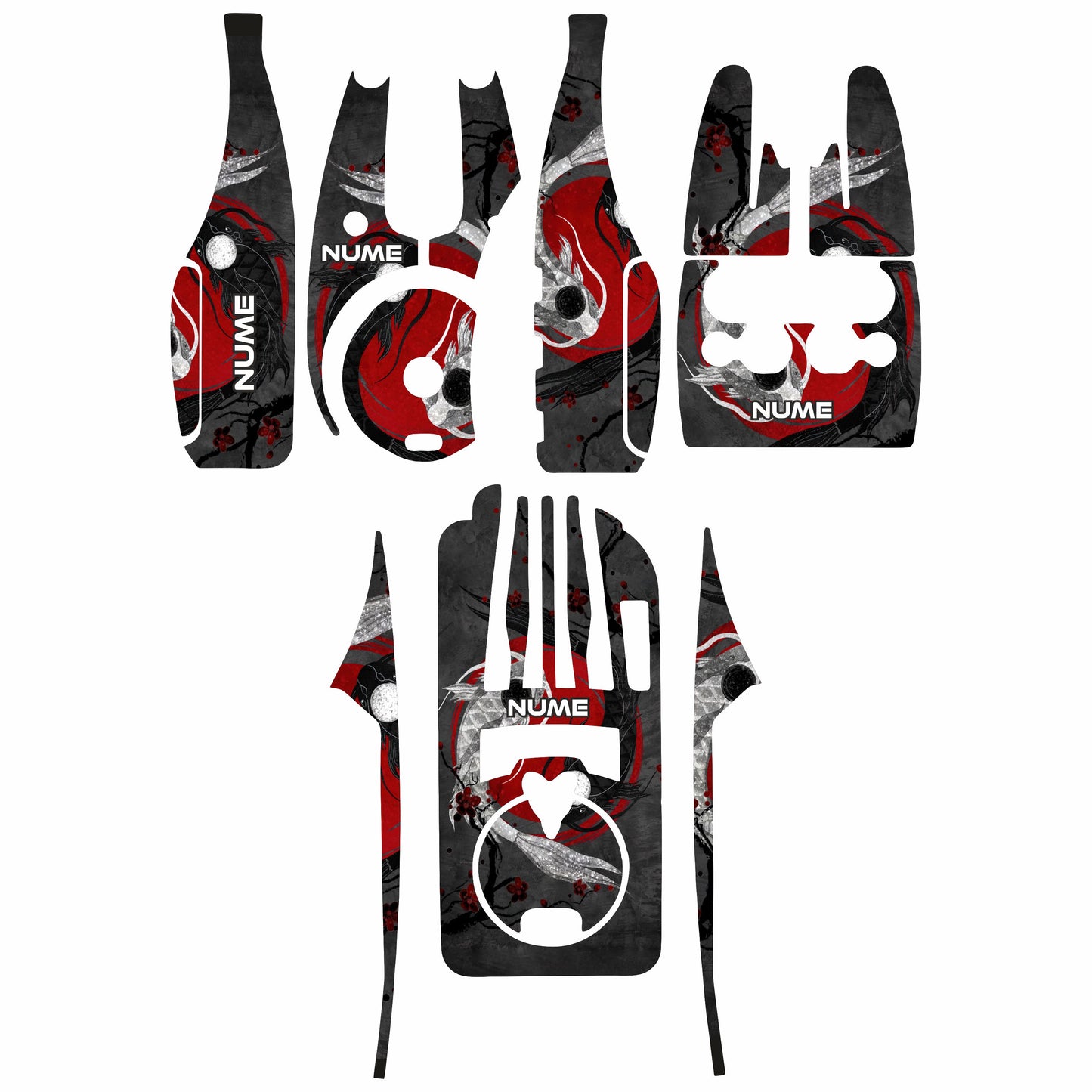 Fox stickers Micron RX+ Personalized Yang 4+1