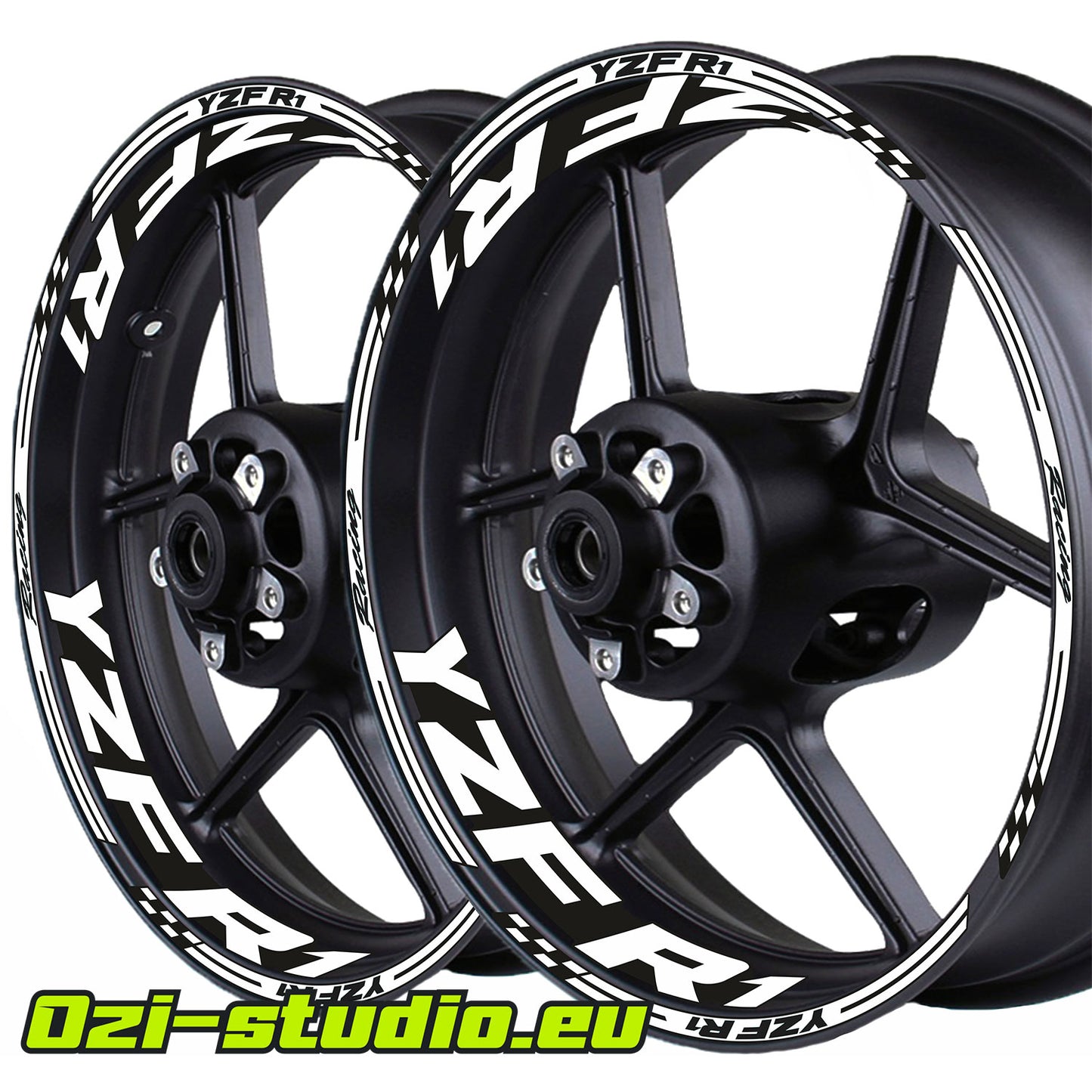 Rim stickers Yamaha YZF R1