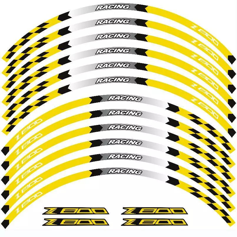 Stickere jante Suzuki Kawasaki Z800