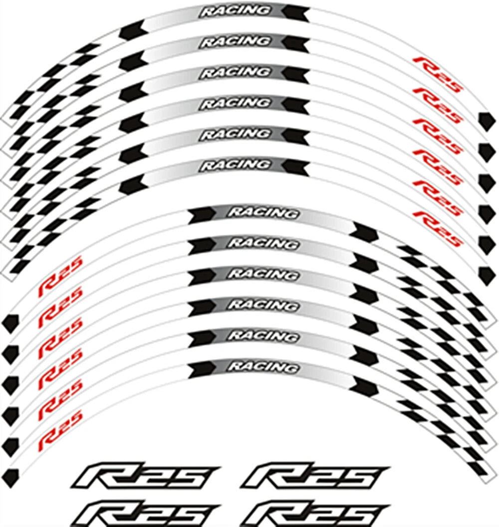 Stickere jante Yamaha YZF R25