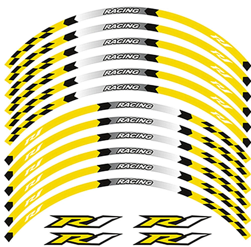 Rim stickers Yamaha YZF R1