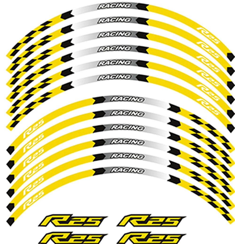 Stickere jante Yamaha YZF R25