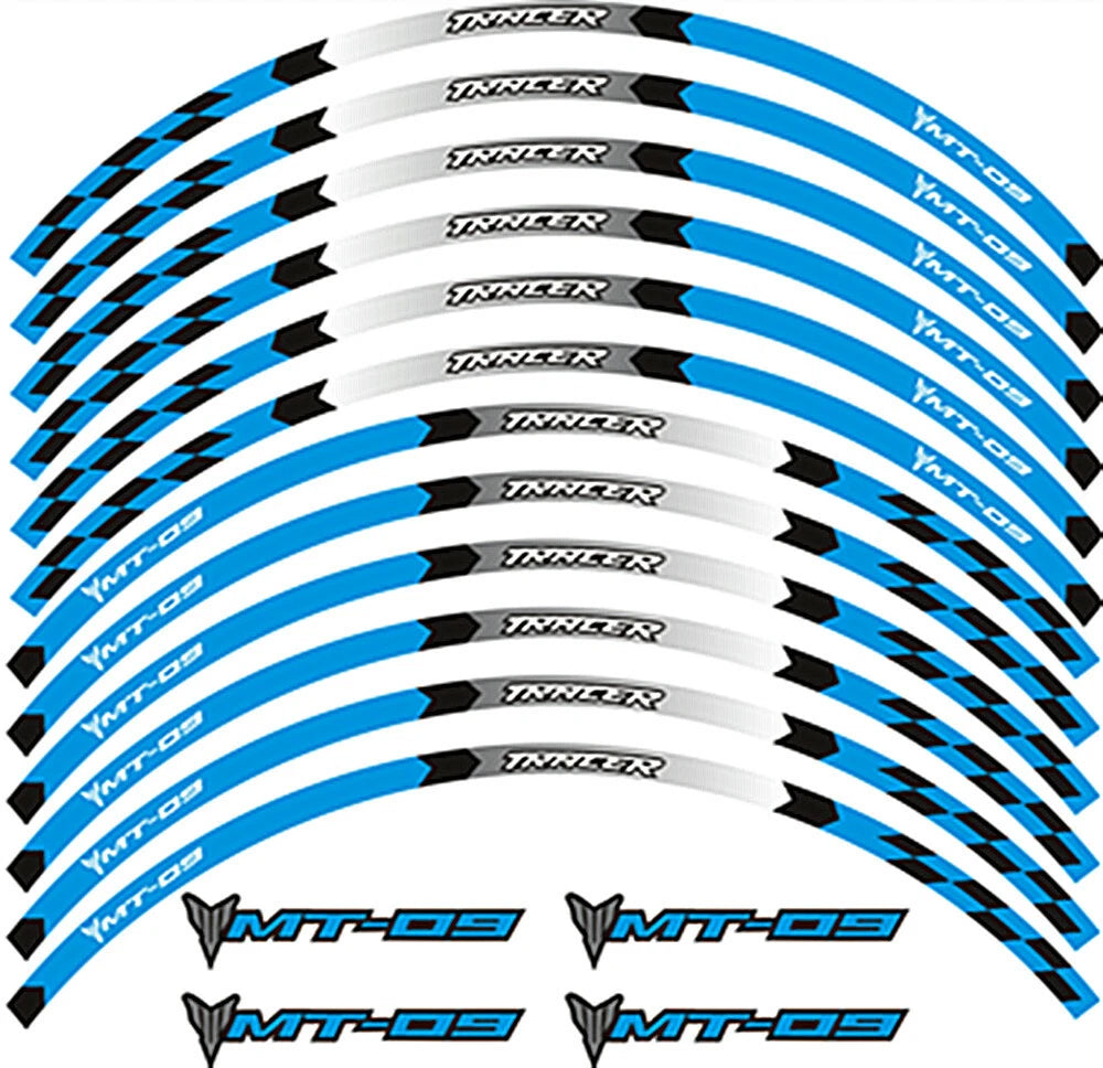 Rim stickers Yamaha MT-09