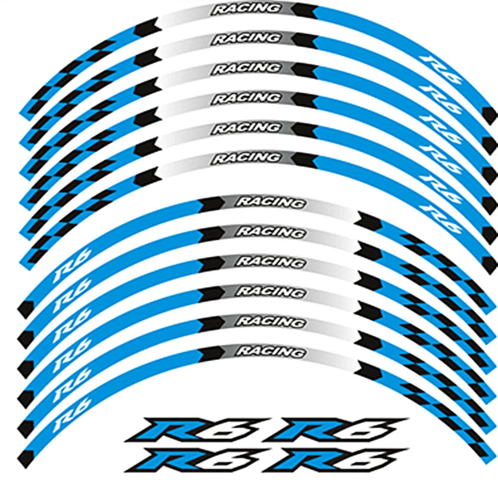Rim stickers Yamaha YZF R6
