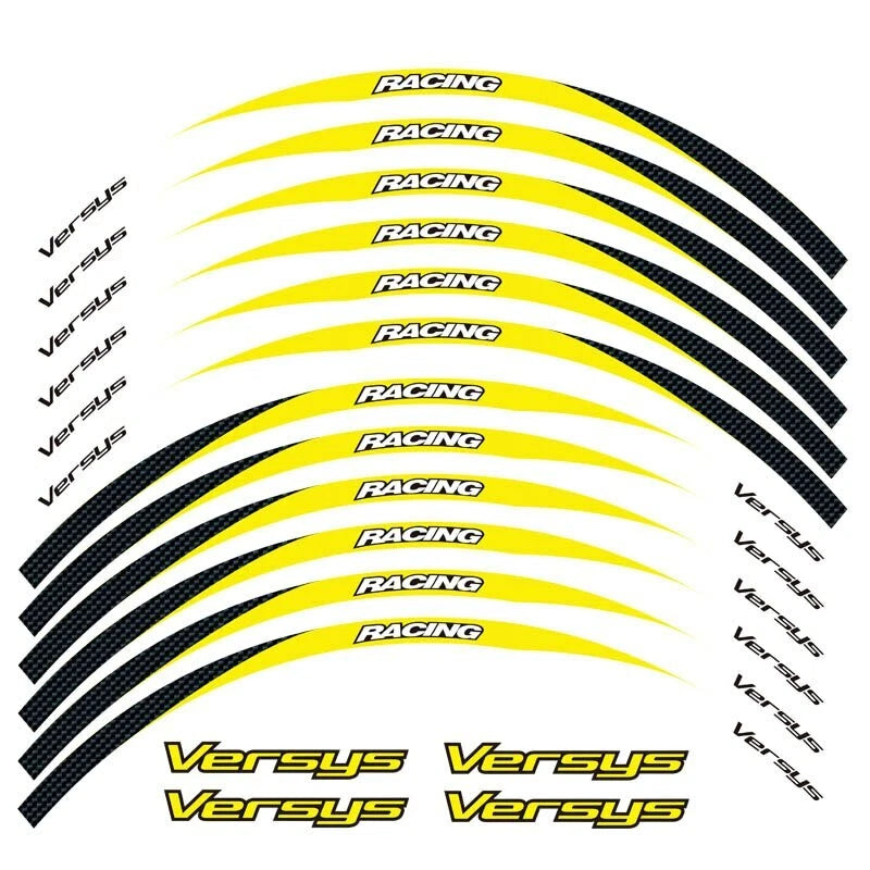 Stickere jante Suzuki Kawasaki Versys