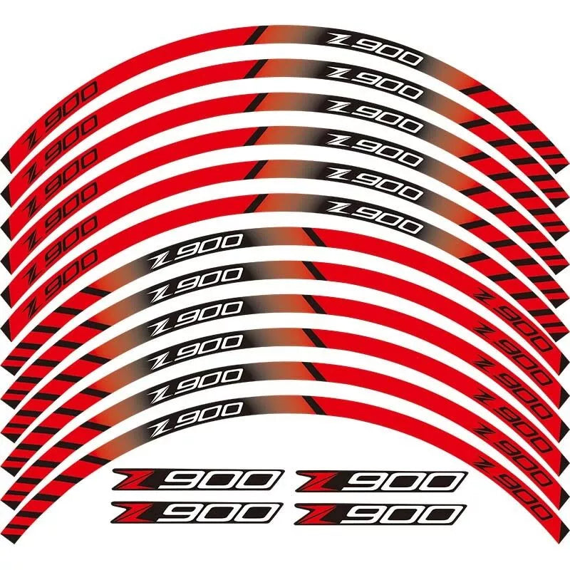 Stickere jante Suzuki Kawasaki Z900