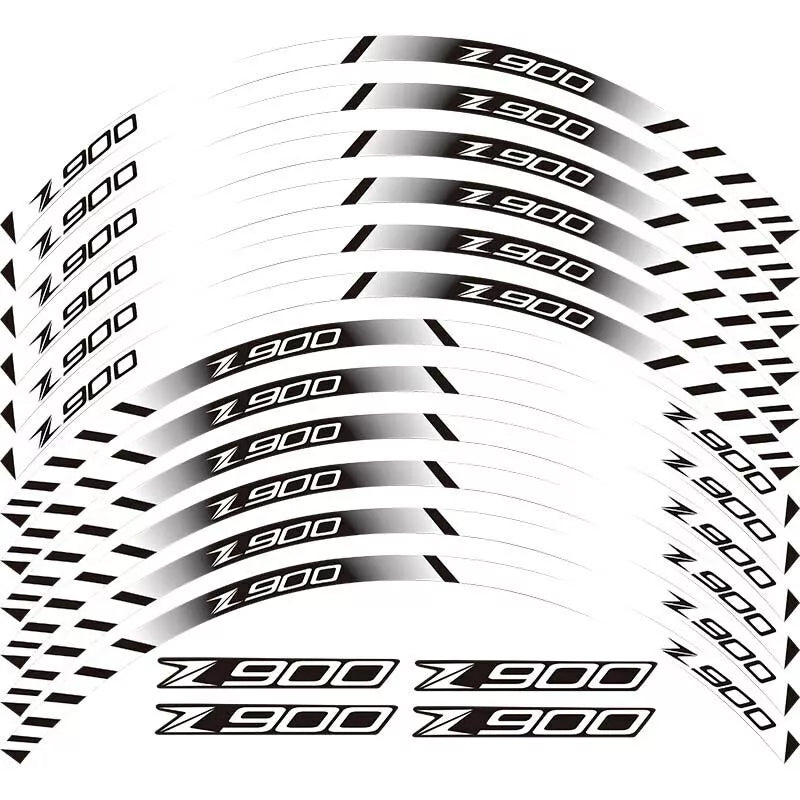 Stickere jante Suzuki Kawasaki Z900