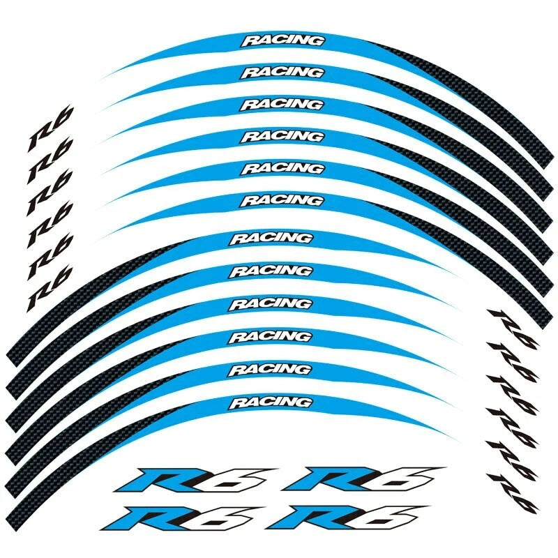 Rim stickers Yamaha YZF R6
