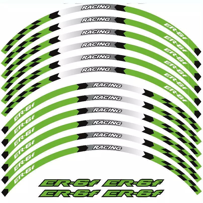 Stickere jante Suzuki Kawasaki ER-6f