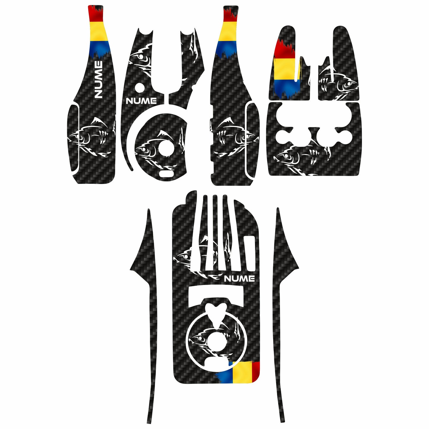 Fox stickers Micron RX+ Personalized Carbo 4+1