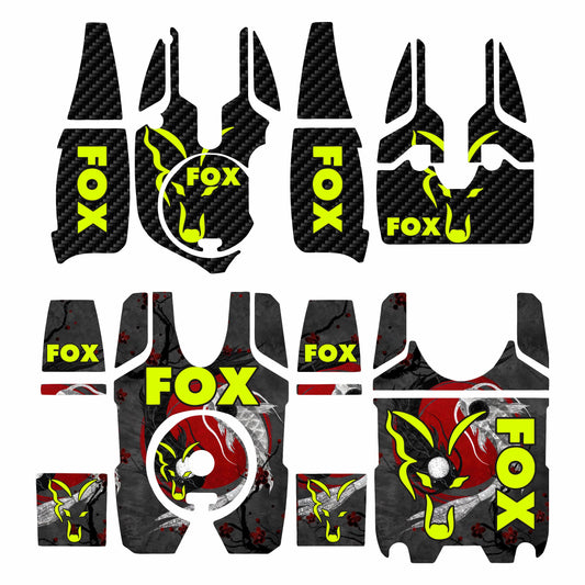 Stickere Fox Micron MX Personalizate Yin Yang 4+1