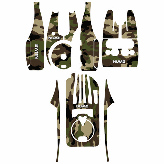 Fox Micron RX+ Custom Camo Stickers 4+1