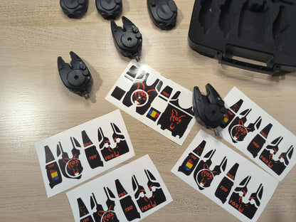 Fox stickers Micron MX Personalized Carbo 4+1