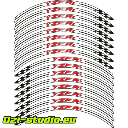Rim stickers Yamaha YZF R1