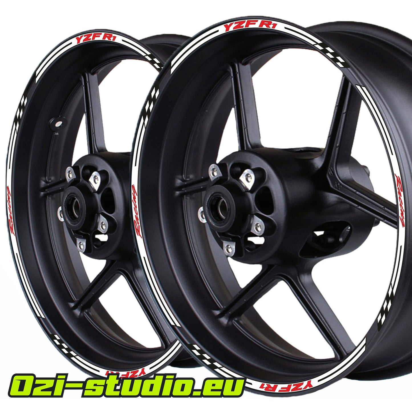 Rim stickers Yamaha YZF R1