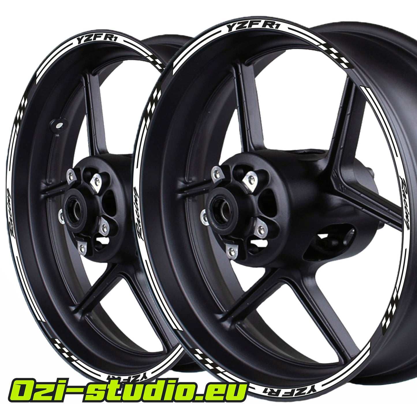 Rim stickers Yamaha YZF R1