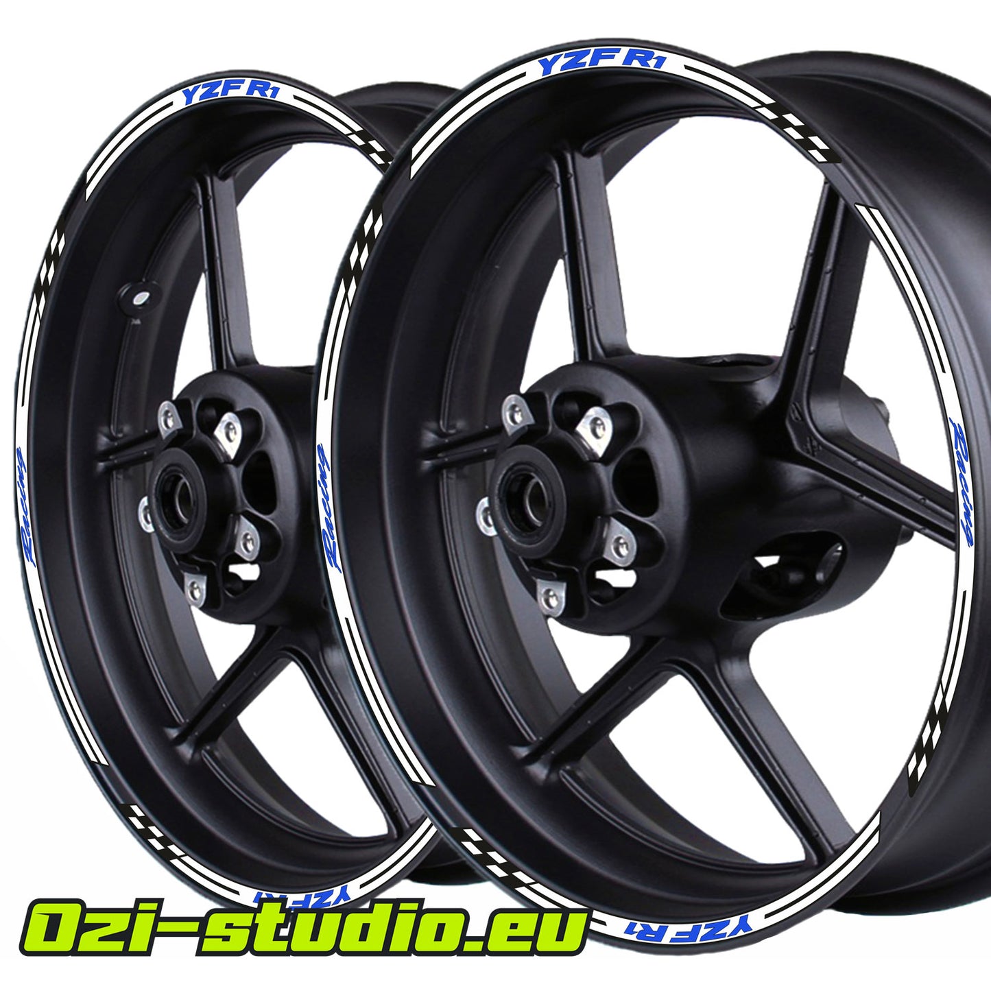 Rim stickers Yamaha YZF R1