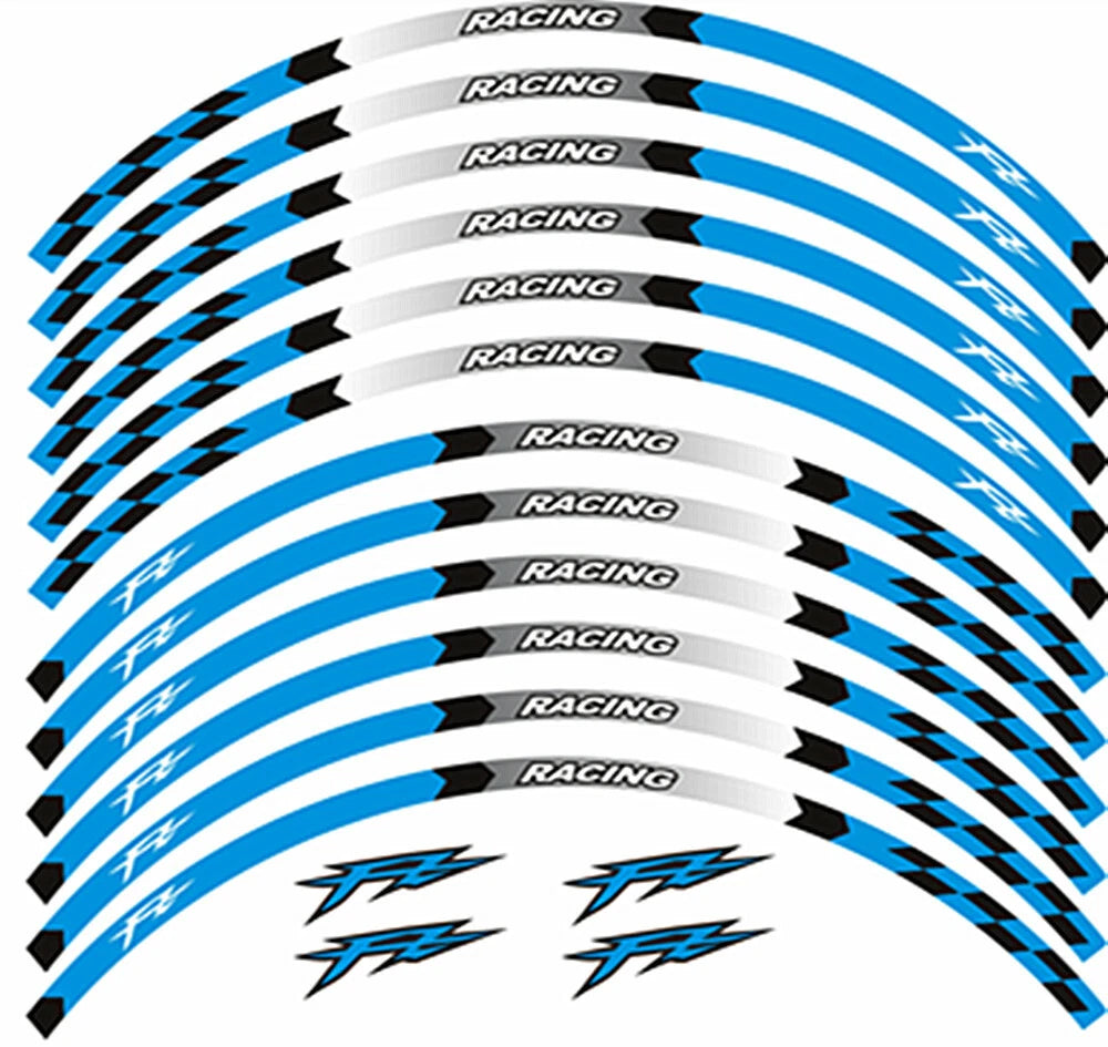 Rim stickers Yamaha FZ