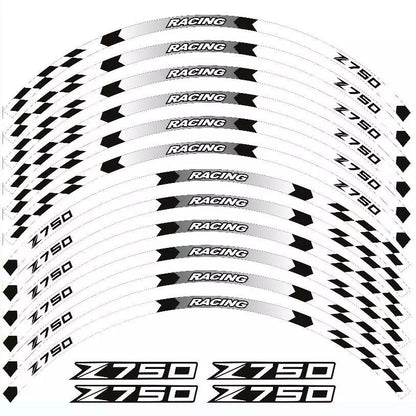 Stickere jante Suzuki Kawasaki Z750