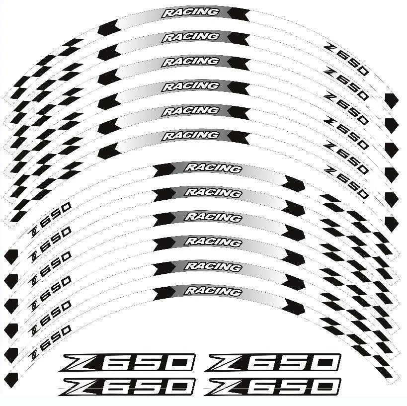 Stickere jante Suzuki Kawasaki Z650