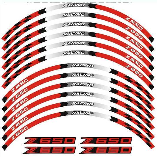 Stickere jante Suzuki Kawasaki Z650