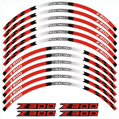 Stickere jante Suzuki Kawasaki Z300