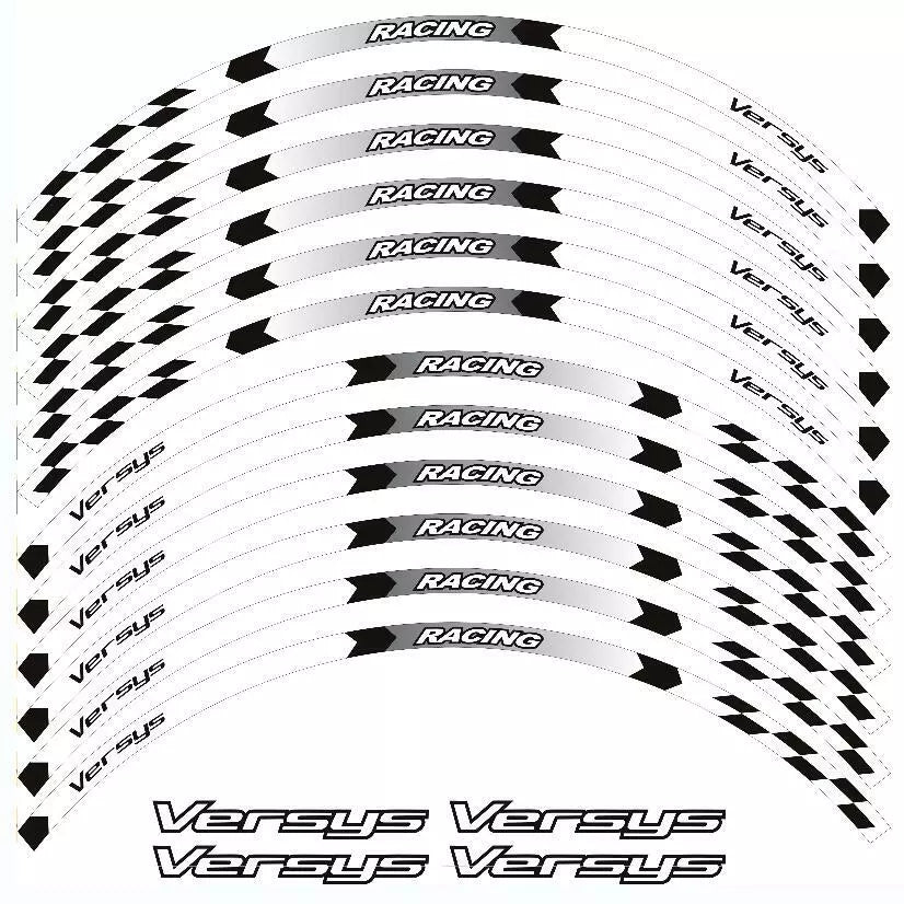 Stickere jante Suzuki Kawasaki Versys