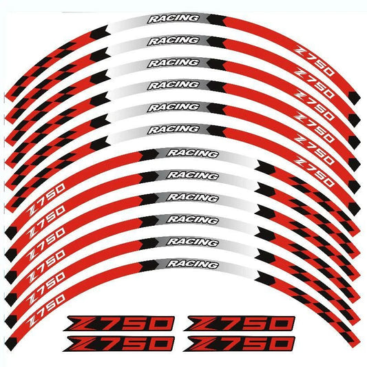 Stickere jante Suzuki Kawasaki Z750