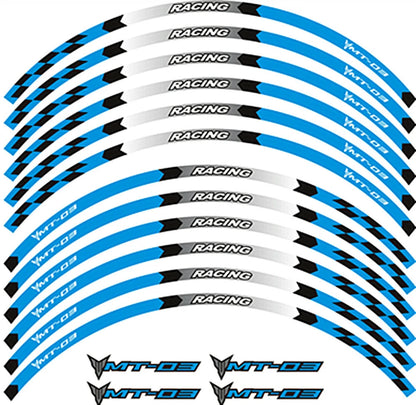 Rim stickers Yamaha MT-03