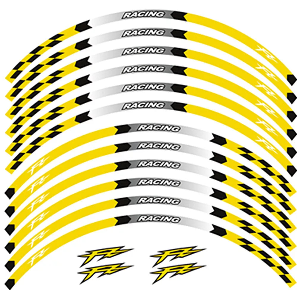 Rim stickers Yamaha FZ