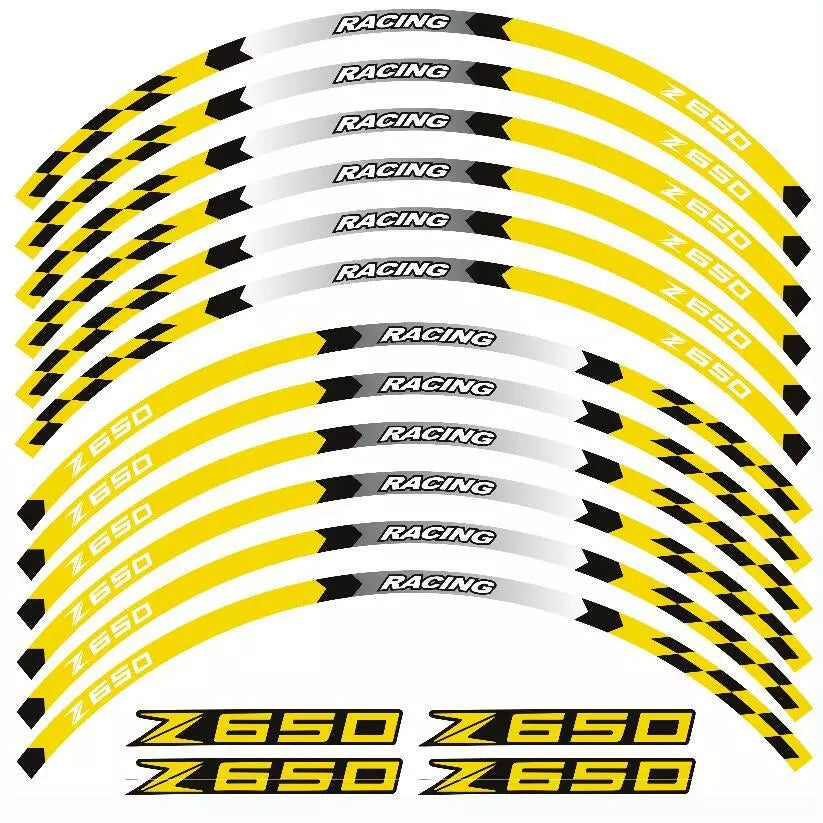 Stickere jante Suzuki Kawasaki Z650