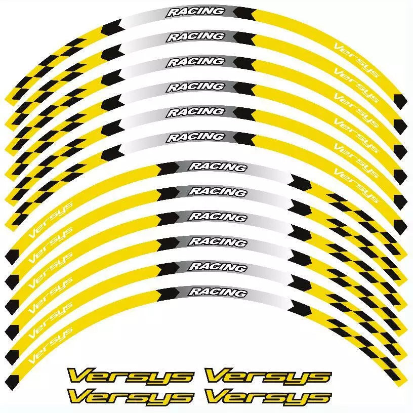 Stickere jante Suzuki Kawasaki Versys