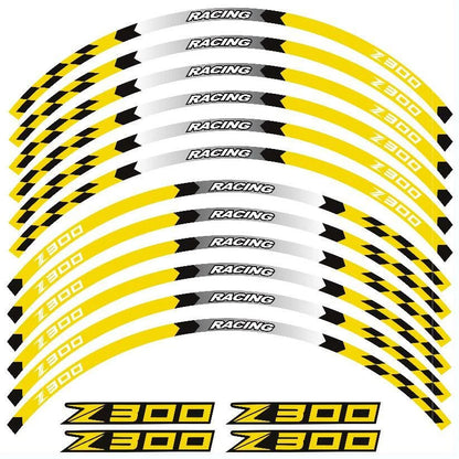 Stickere jante Suzuki Kawasaki Z1000