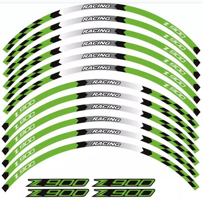 Stickere jante Suzuki Kawasaki Z900