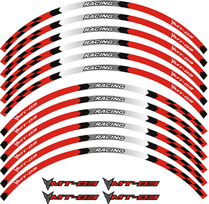 Rim stickers Yamaha MT-03