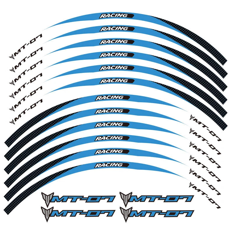 Rim stickers Yamaha MT-07