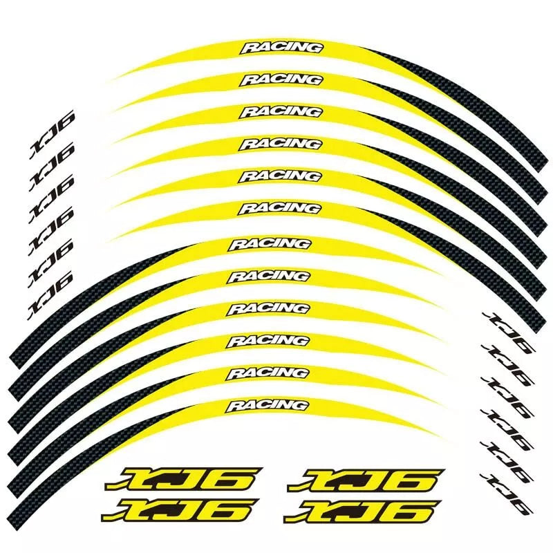 Rim stickers Yamaha XJ6