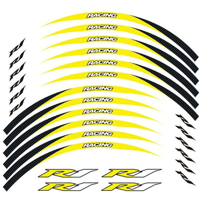 Rim stickers Yamaha YZF R1