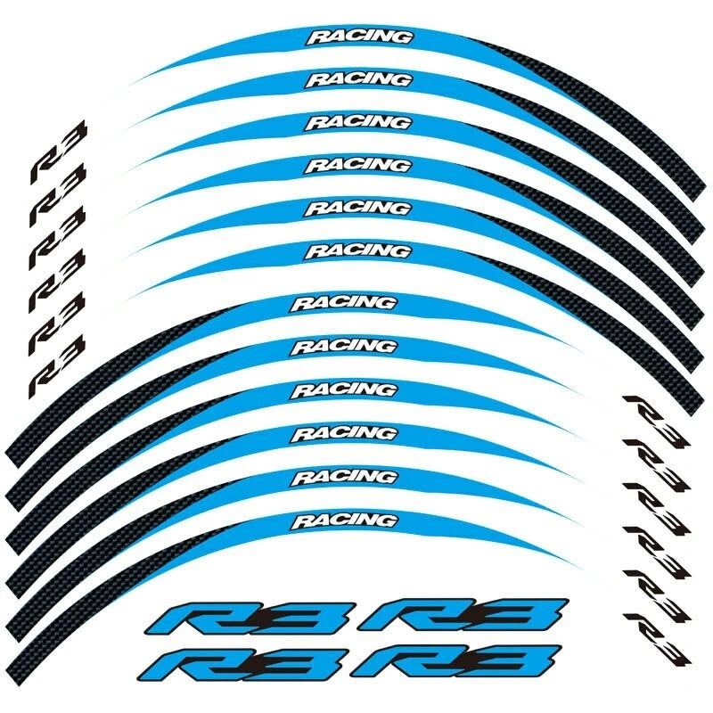Rim stickers Yamaha YZF R3