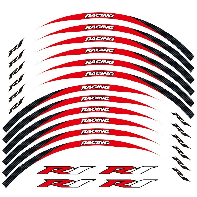 Rim stickers Yamaha YZF R1