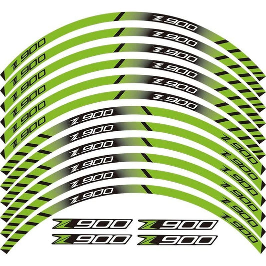 Stickere jante Suzuki Kawasaki Z900