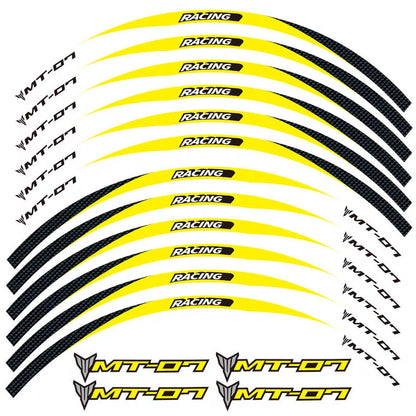 Rim stickers Yamaha MT-07